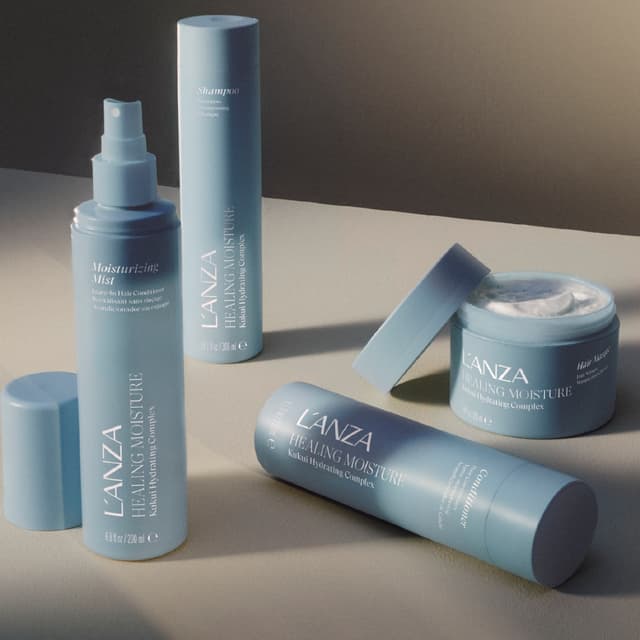 L'anza Moisture Collection at Lyons Mane Salon in Livingston, MT